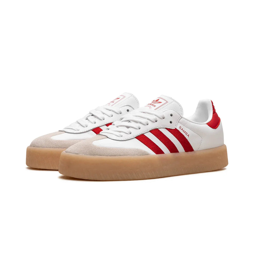Adidas Sambae "White / Red"