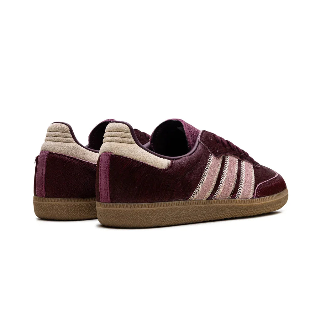 Adidas Samba "Maroon Sand Strata Pony"