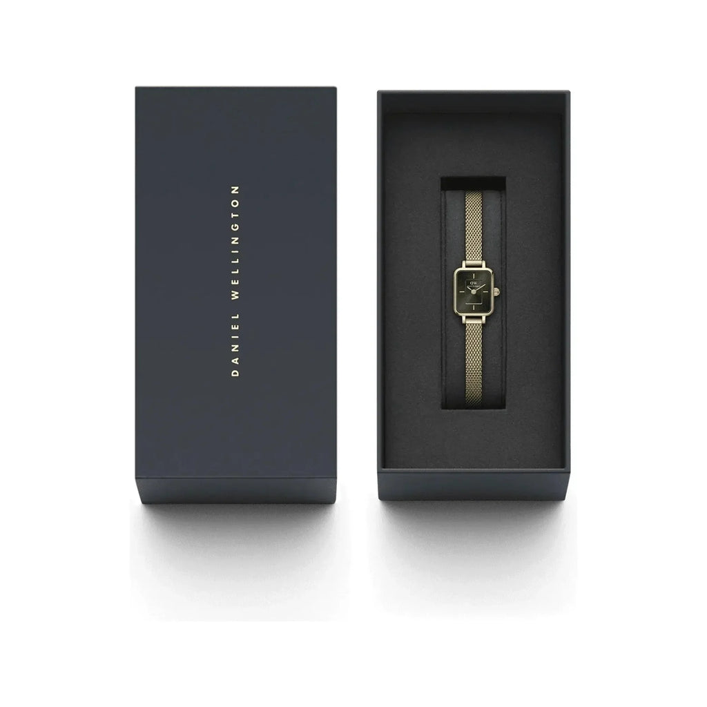 Montre Daniel Wellington - Quadro Mini Evergold Emerald - Gold