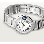 Montre Cartier - Ballon Bleu "Sertie Argenté"