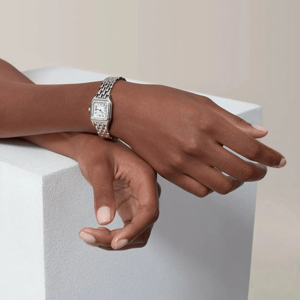 Montre Cartier - Panthère Sertie Argenté