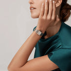 Montre Cartier - Panthère Argenté Rose Pierres