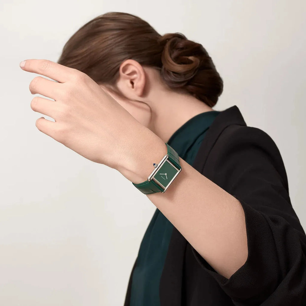 Montre Cartier - Tank Must "Vert"