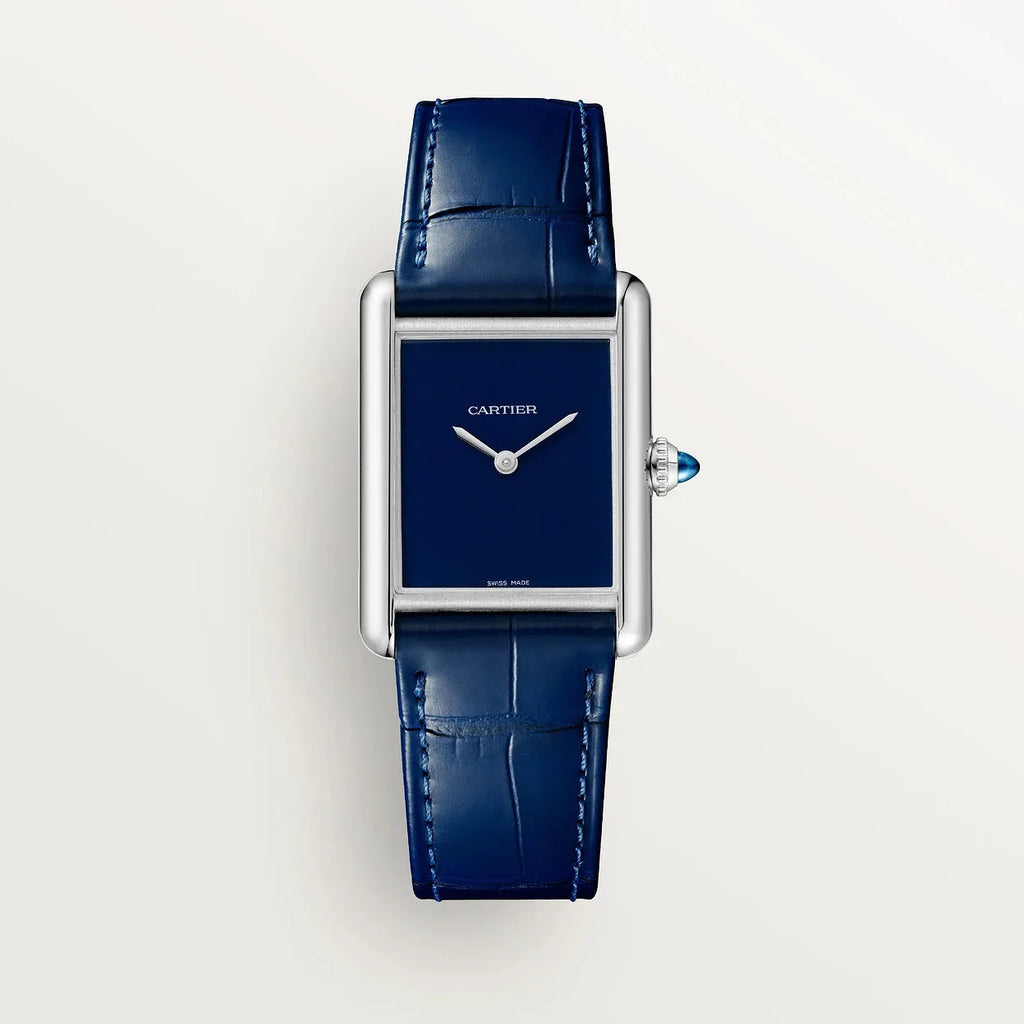 Montre Cartier - Tank Must "Bleu"