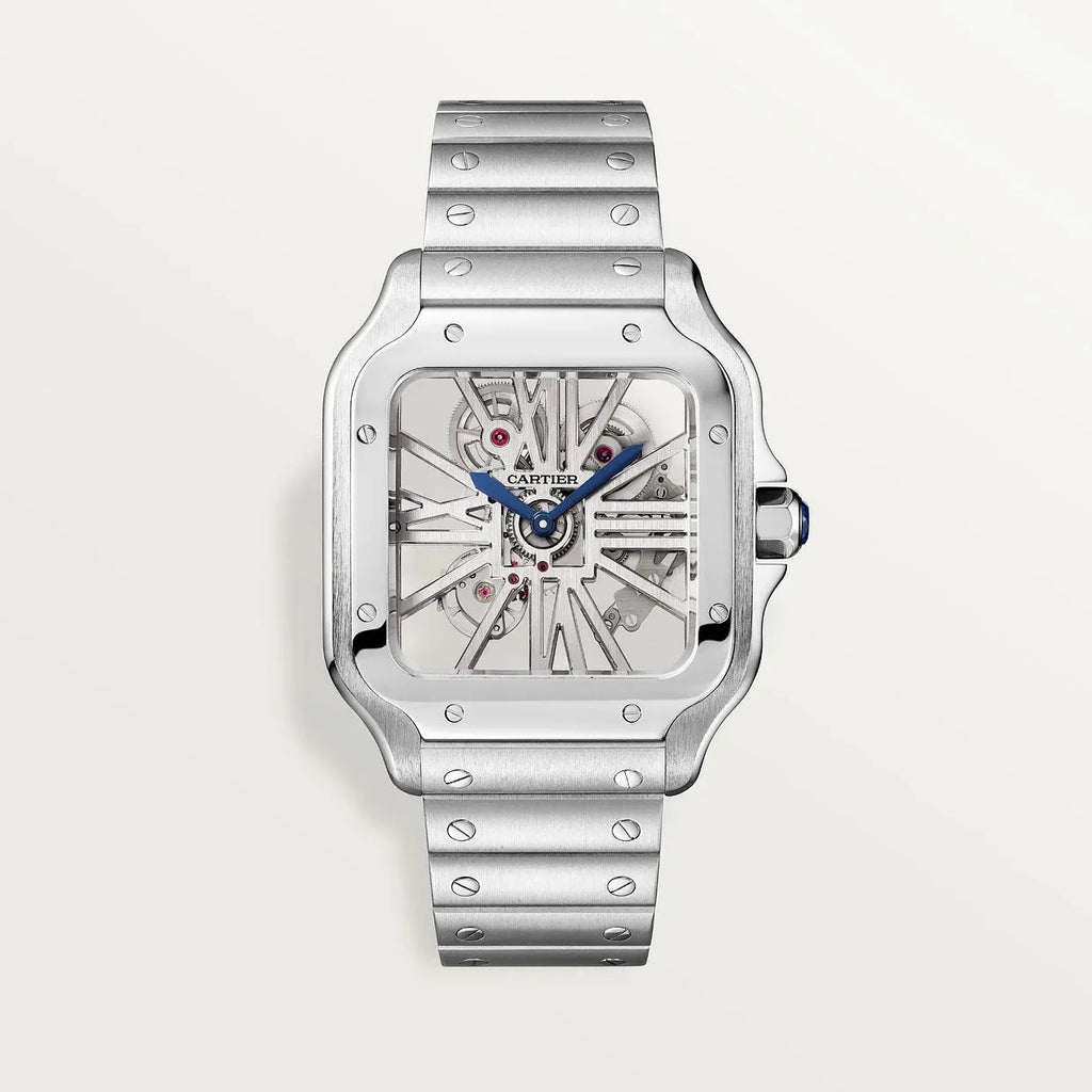 Montre Cartier - Santos Squelette