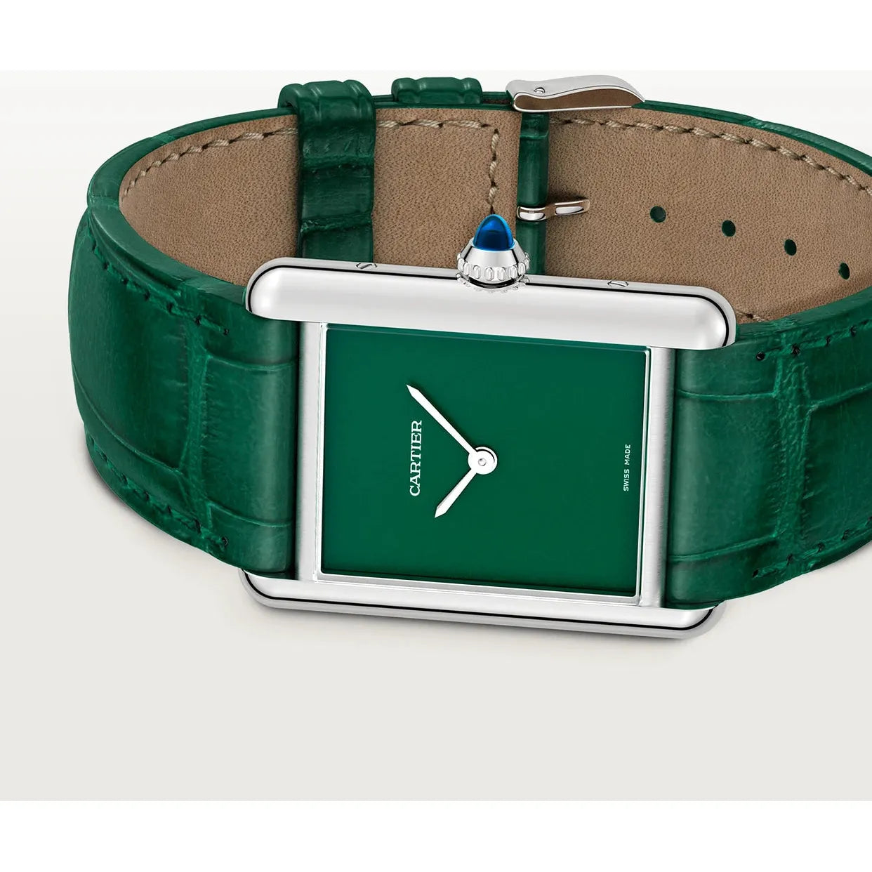 Montre Cartier - Tank Must "Vert"