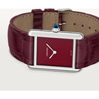 Montre Cartier - Tank Must "Bordeaux"