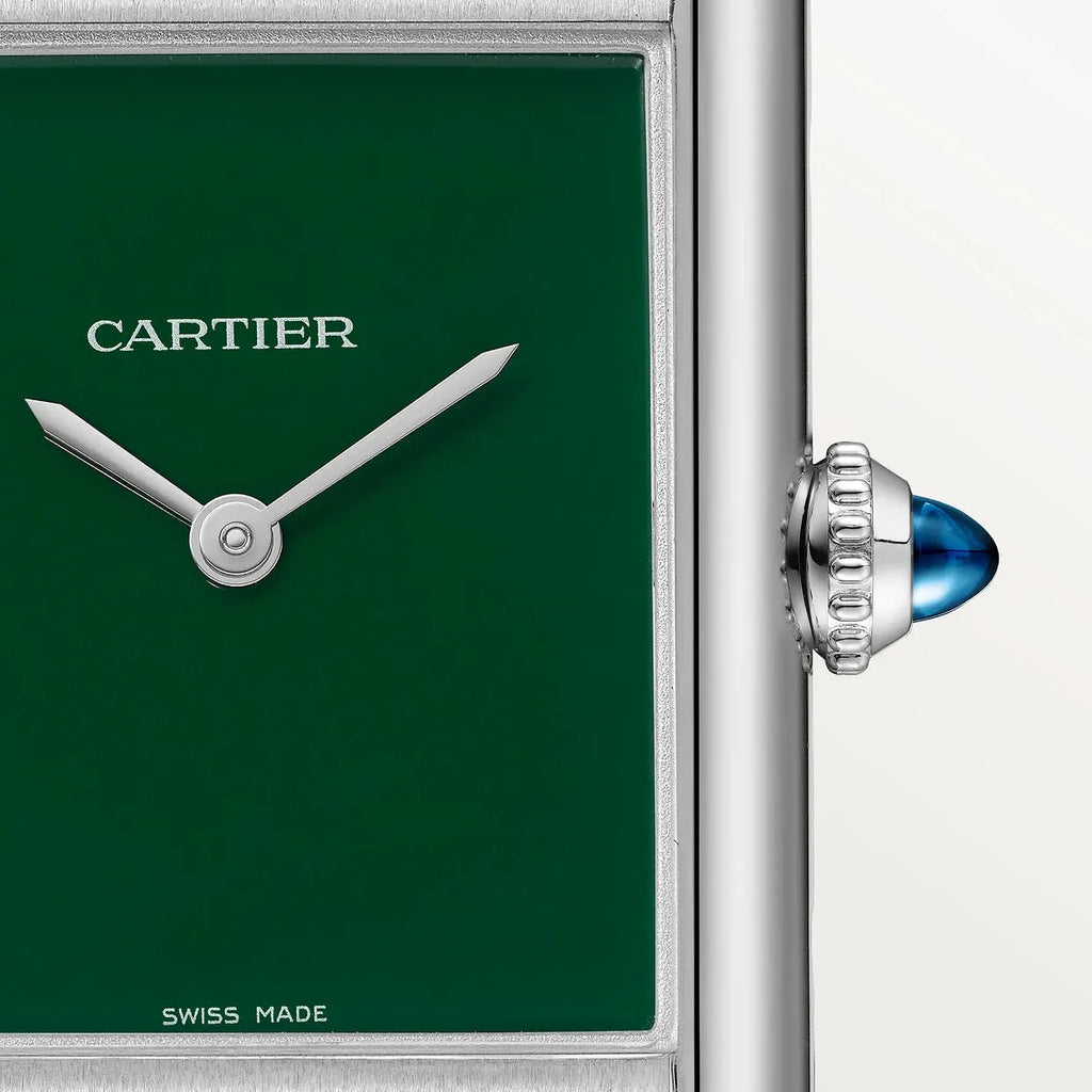 Montre Cartier - Tank Must "Vert"