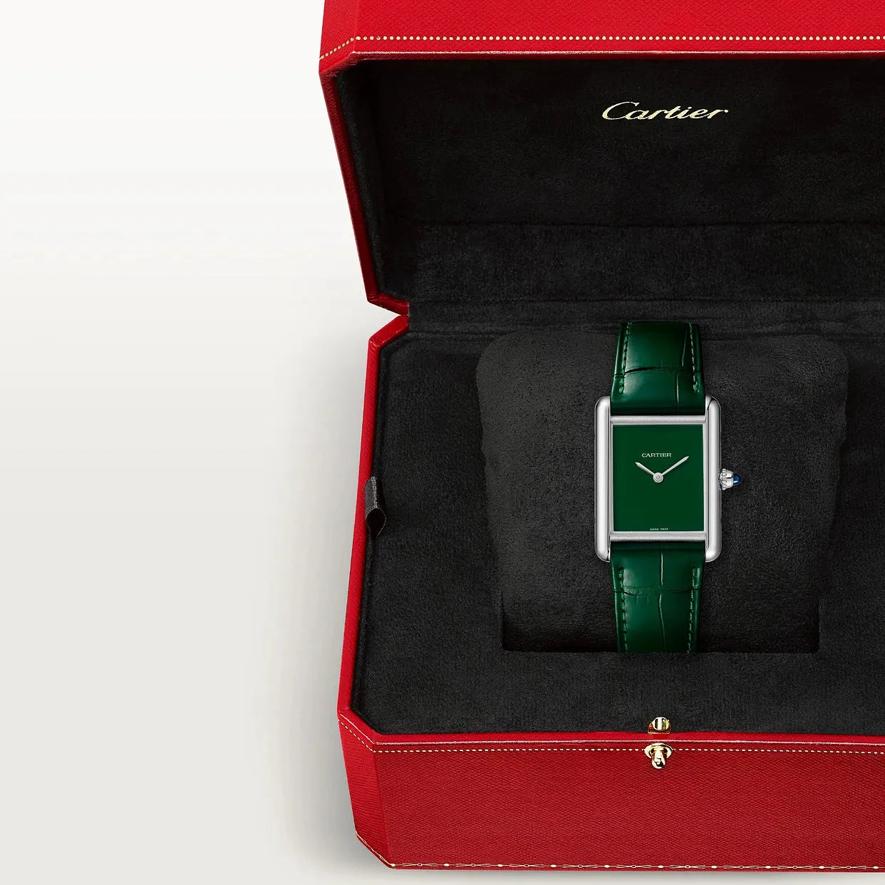 Montre Cartier - Tank Must "Vert"