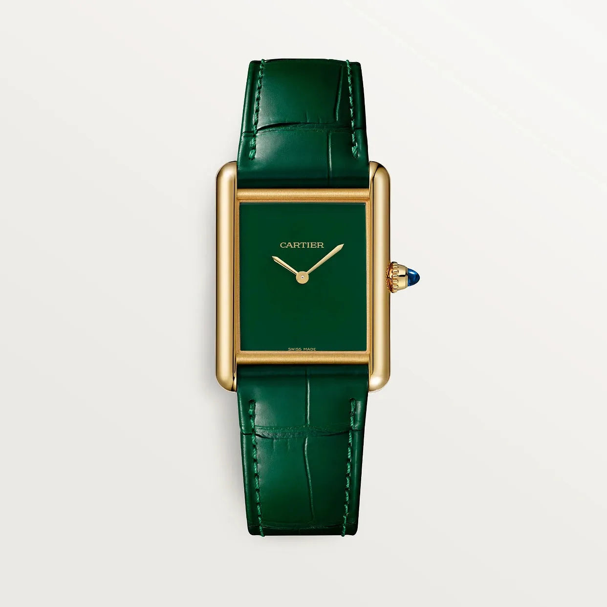 Montre Cartier - Tank Louis "Vert"