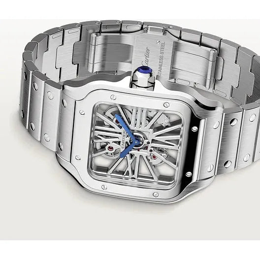 Montre Cartier - Santos Squelette