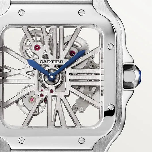 Montre Cartier - Santos Squelette