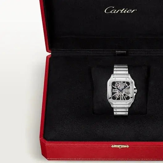 Montre Cartier - Santos Squelette