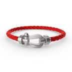 FORCE LARGE HORSESHOE NO DIAMOND BRACELET SILVER